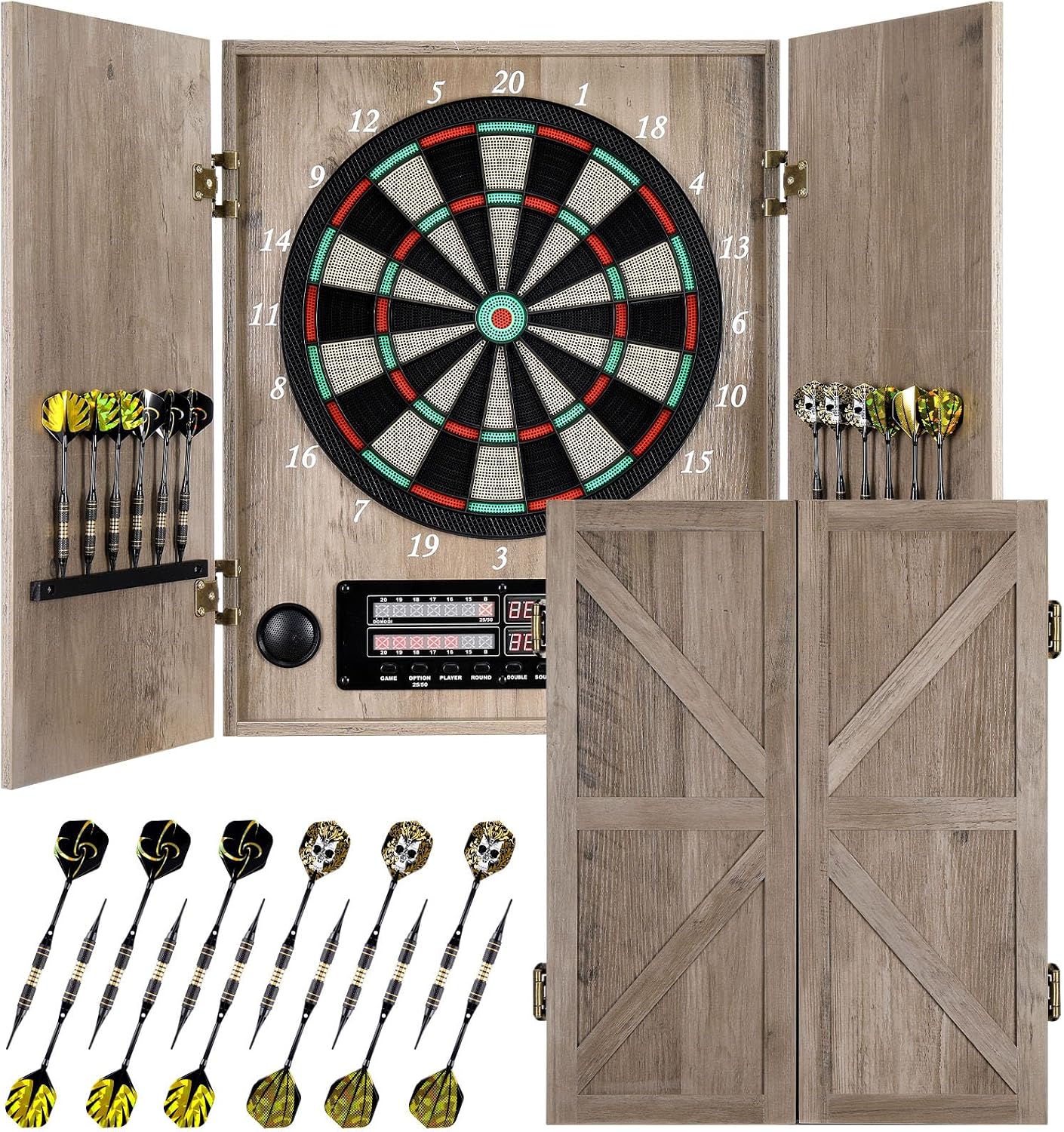 Electronic Dartboard Cabinet - ^Electronic Dart Board, Decorative Dart Board