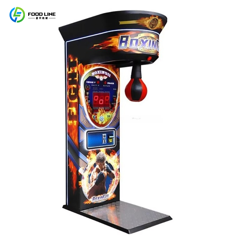 Arcade Games & Vending Co - Black King Boxing Arcade Machine Super