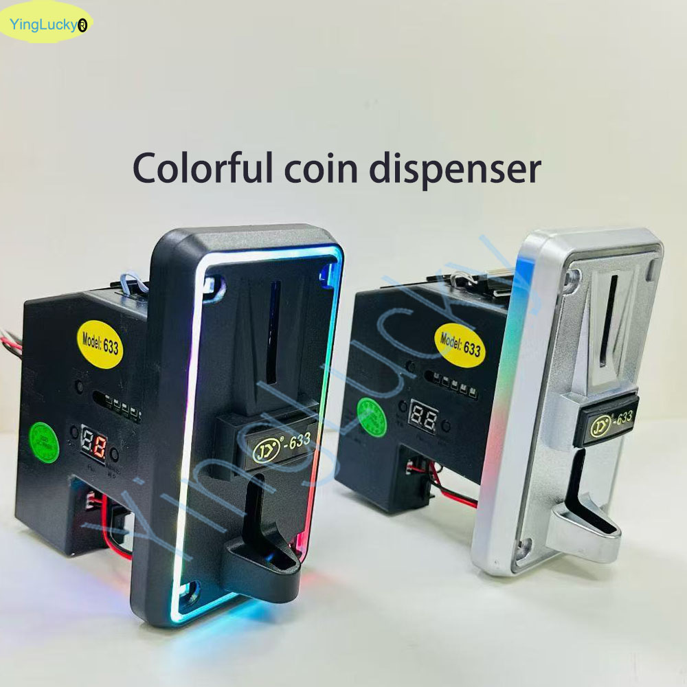 Colorful LED Multi Coin Accept - Arcade Vending & Laundry recension och pris