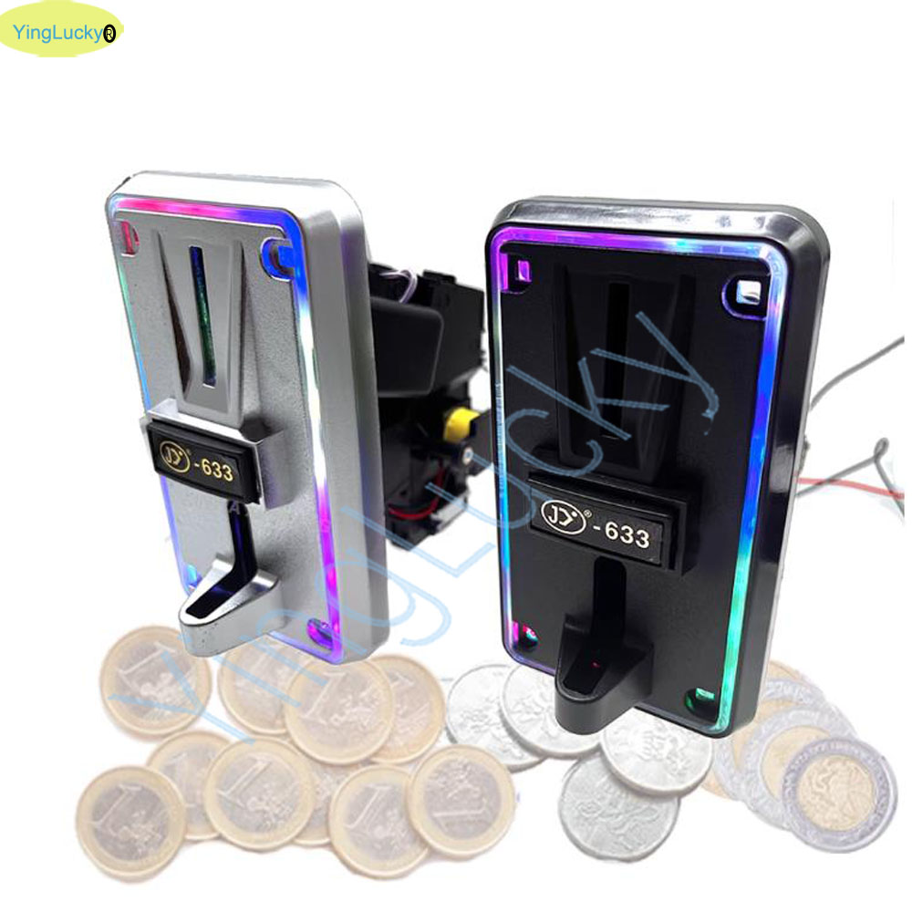 Colorful LED Multi Coin Accept - Arcade Vending & Laundry recension och pris