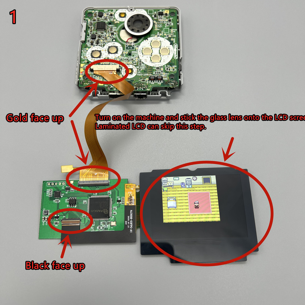 New 3.0 'Original Size IPS Hig - Lcd Screen Arcade recension och pris