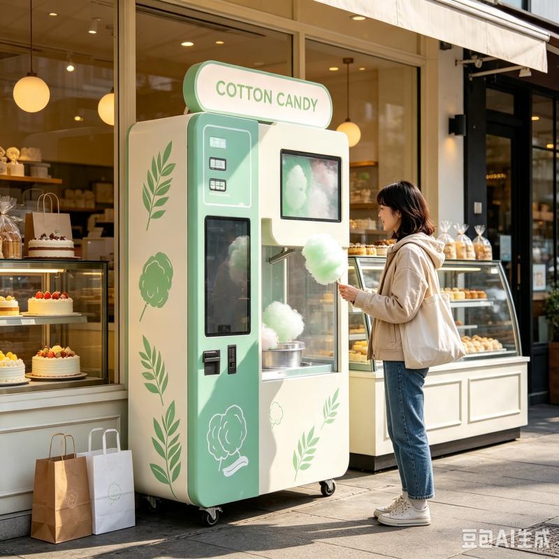 Customized Automatic Cotton Ca - Candy Floss Machine recension och pris