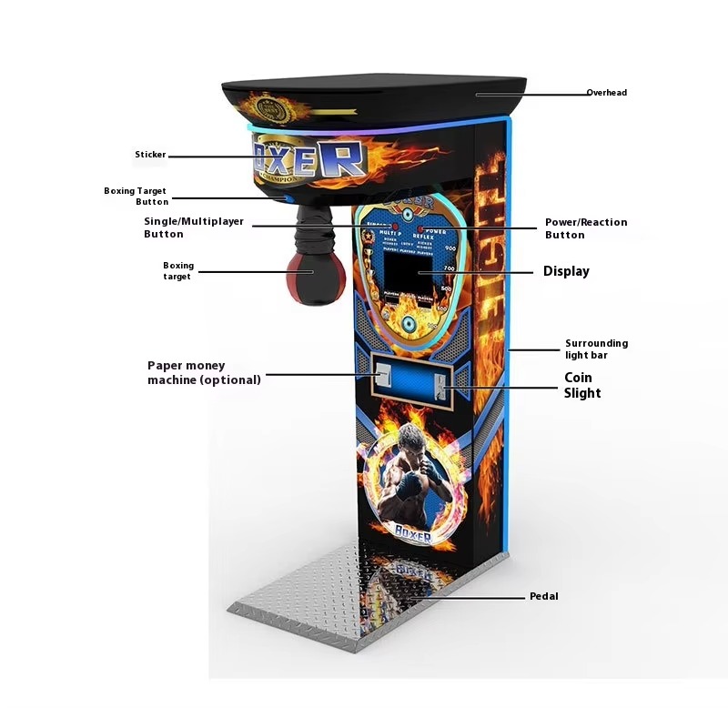 Black King Boxing Arcade Machi - Arcade Games & Vending Co recension och pris