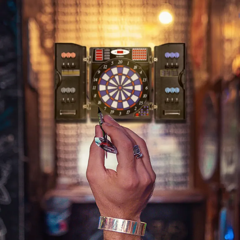 Wholesale Magnetic Durable Pla - Electronic Dartboard Cabinet recension och pris